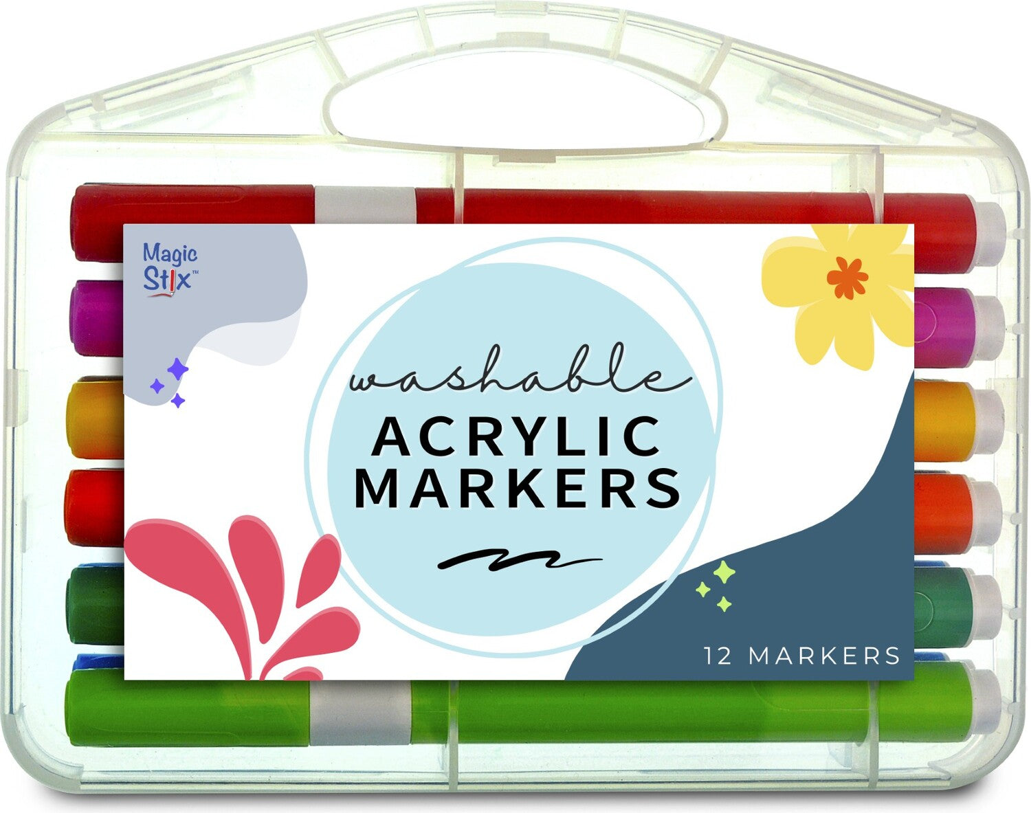 Washable Acrylic (12 pk)