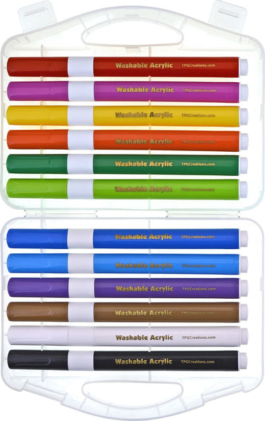 Washable Acrylic (12 pk)