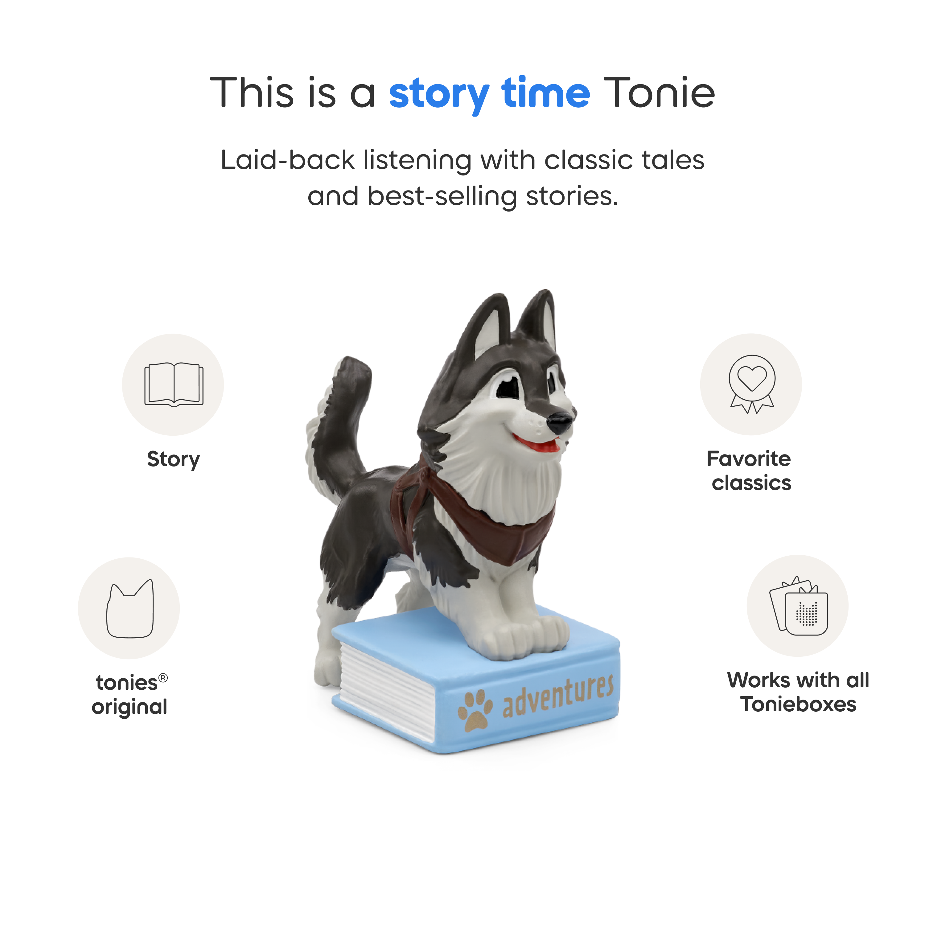 Animal Adventures: Balto and Togo Tonie