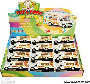 Fast Food Truck (5", White)