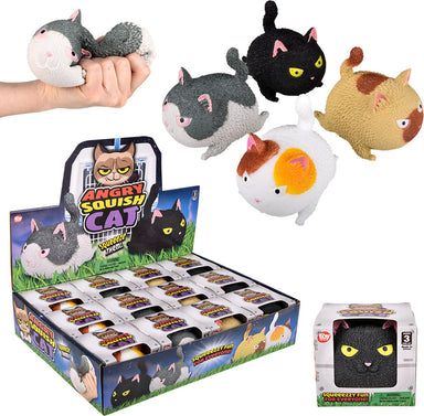 3.5" Squish and Stretch Puffy Cat