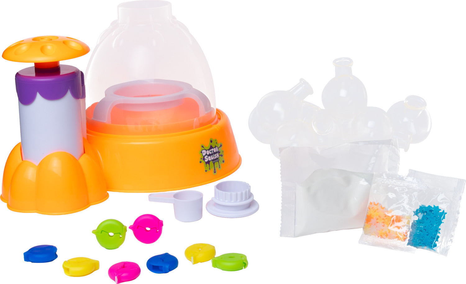 Dr Squish Squishy Maker Station, Glow It Edition