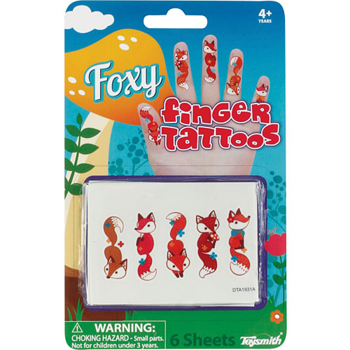 Foxy Finger Tattoos 