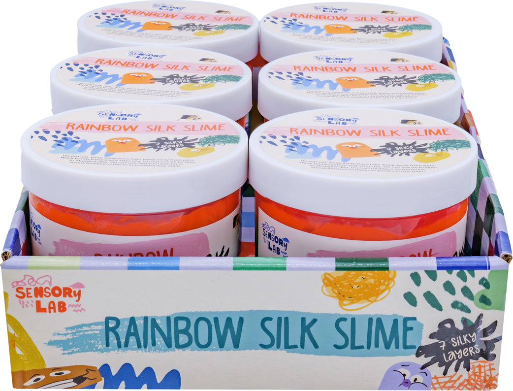 Sensory Lab Rainbow Silky Slime