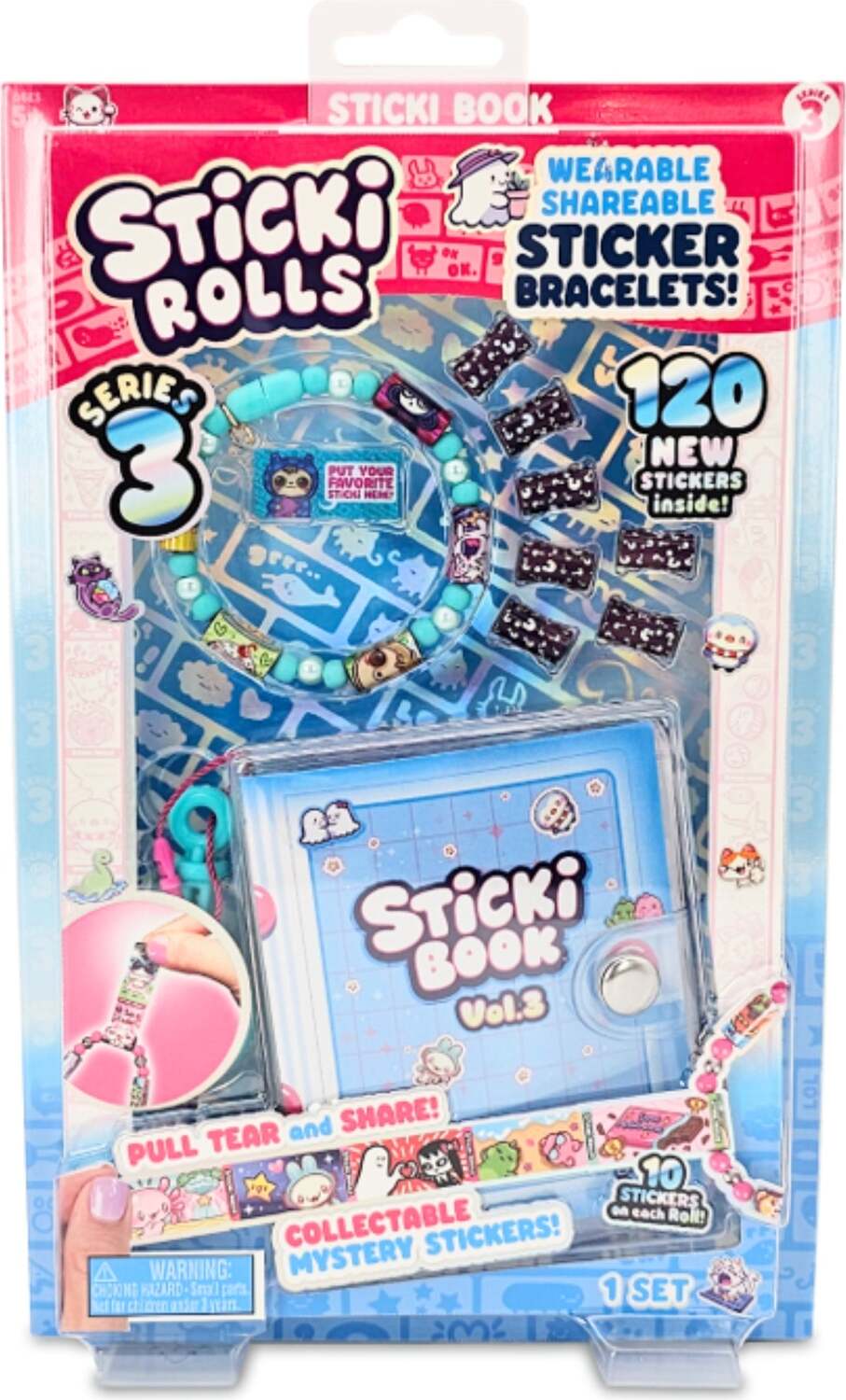 Sticki Rolls Sticki Book S3