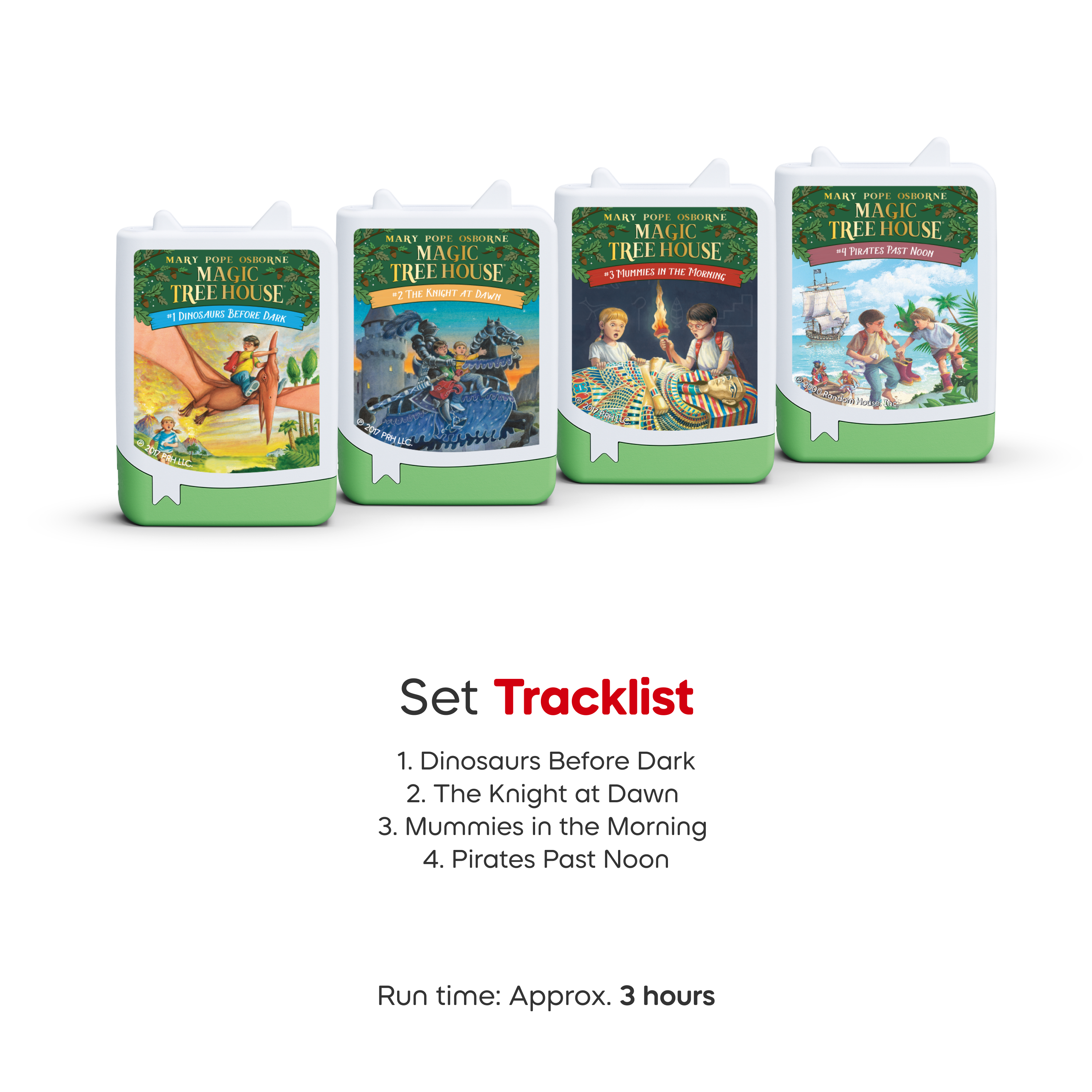 Magic Treehouse Audiobook Tonies - 4 Pack