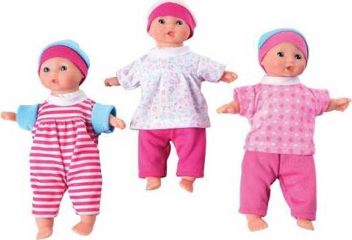Tiny Soft Babies - Assorted Skin Tones