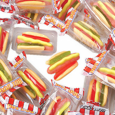 Gummy Hot Dogs - 60 Pieces