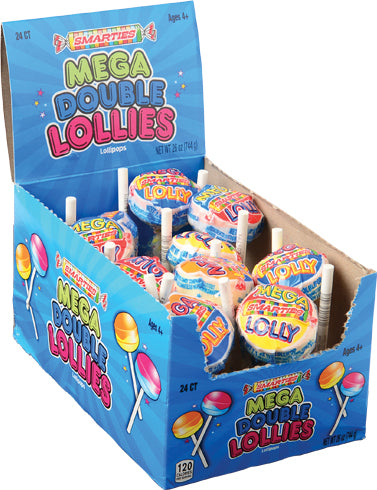 Smarties Mega Double Lollies (sold single)