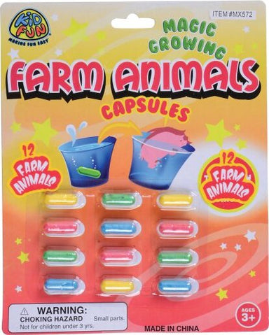Magic Grow Farm Animal Capsules (sold single)