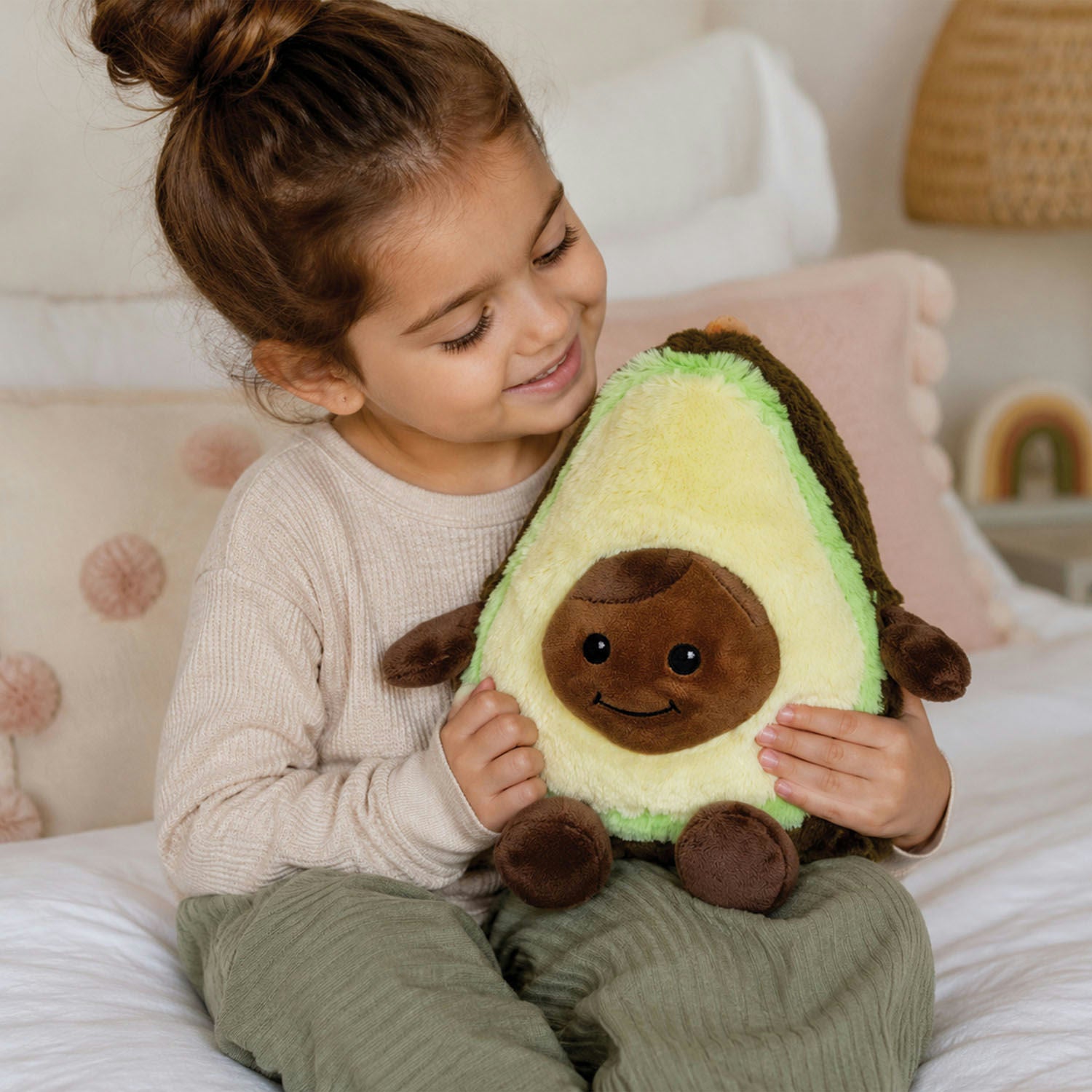 Avocado Warmies® Warming, Weighted & Scented Plush
