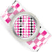 Pink Checkers - Watchitude Slap Watch