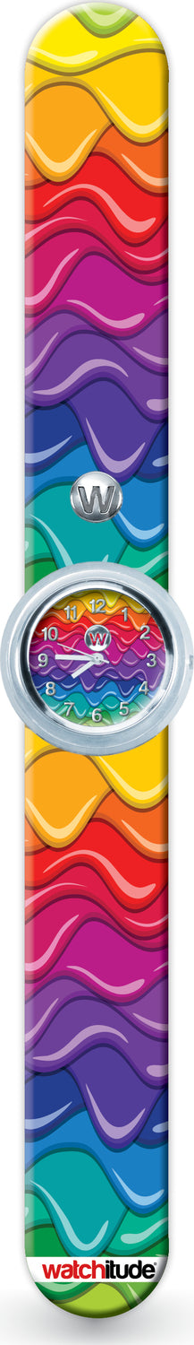 Rainbow Slime - Watchitude Slap Watch