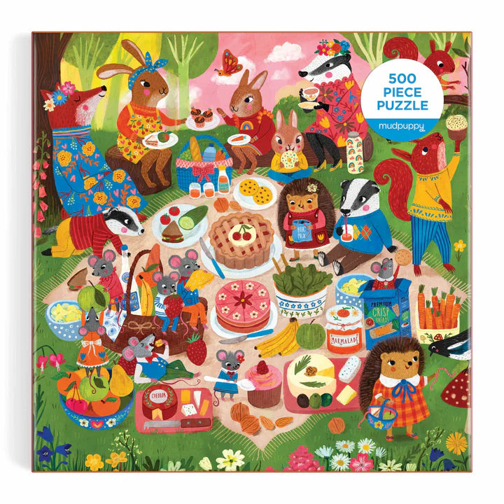 Woodland Picnic 500 Pc Puzzle