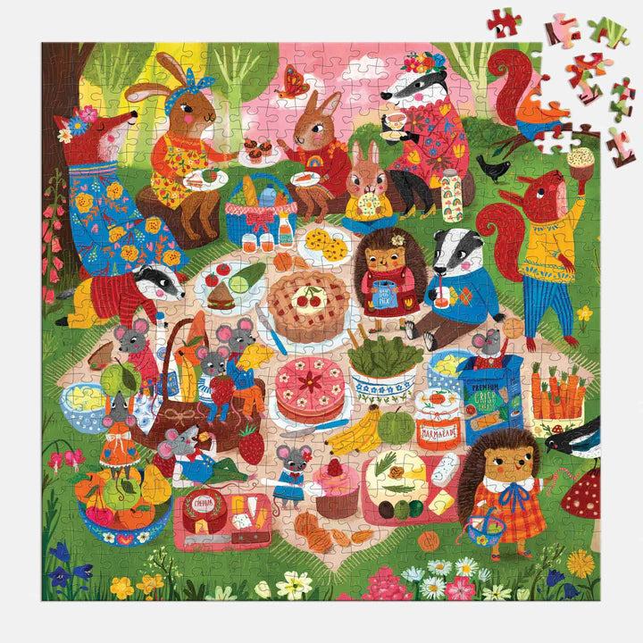 Woodland Picnic 500 Pc Puzzle
