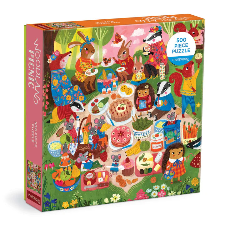 Woodland Picnic 500 Pc Puzzle