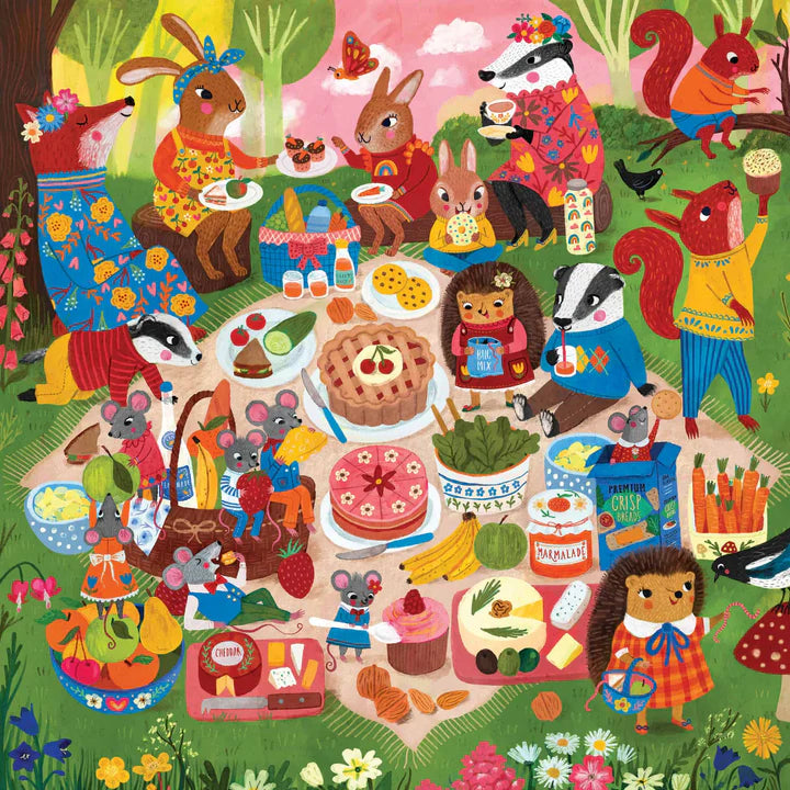 Woodland Picnic 500 Pc Puzzle
