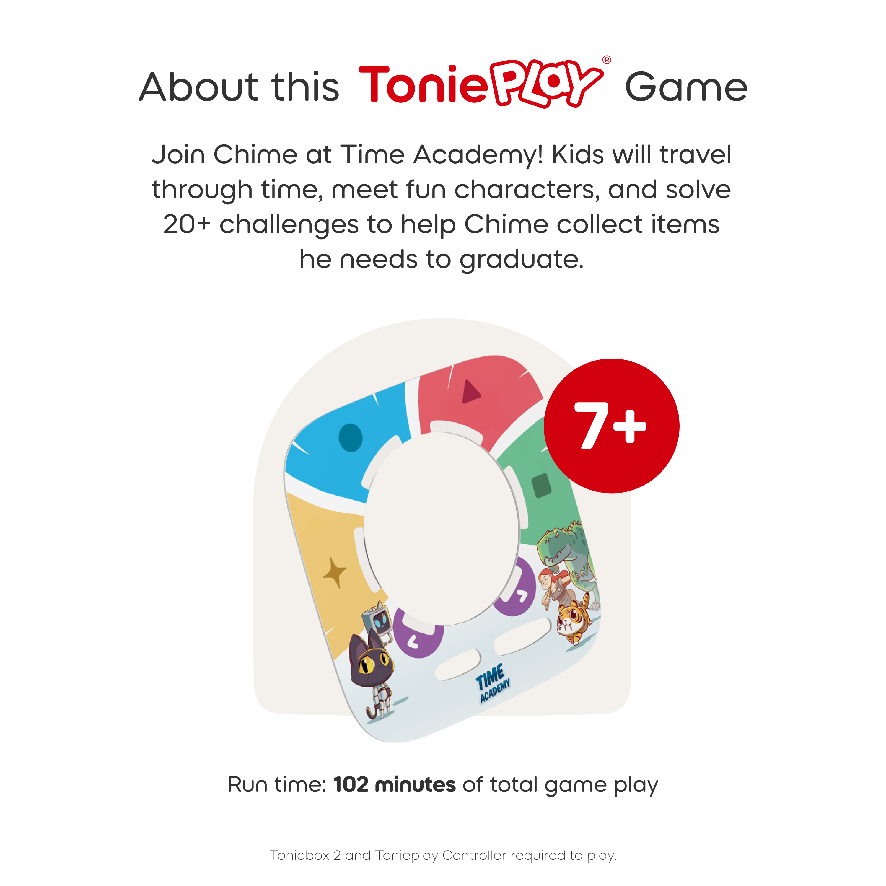 Tonieplay Time Academy: Adventure Through the Eras Game