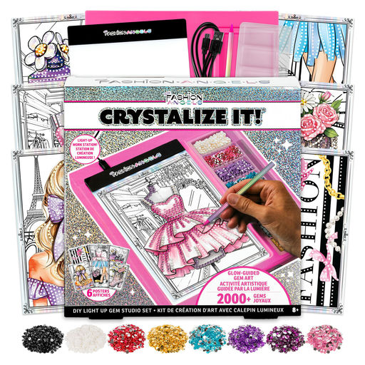 Crystallize It! DIY Light Up Gem Studio Set