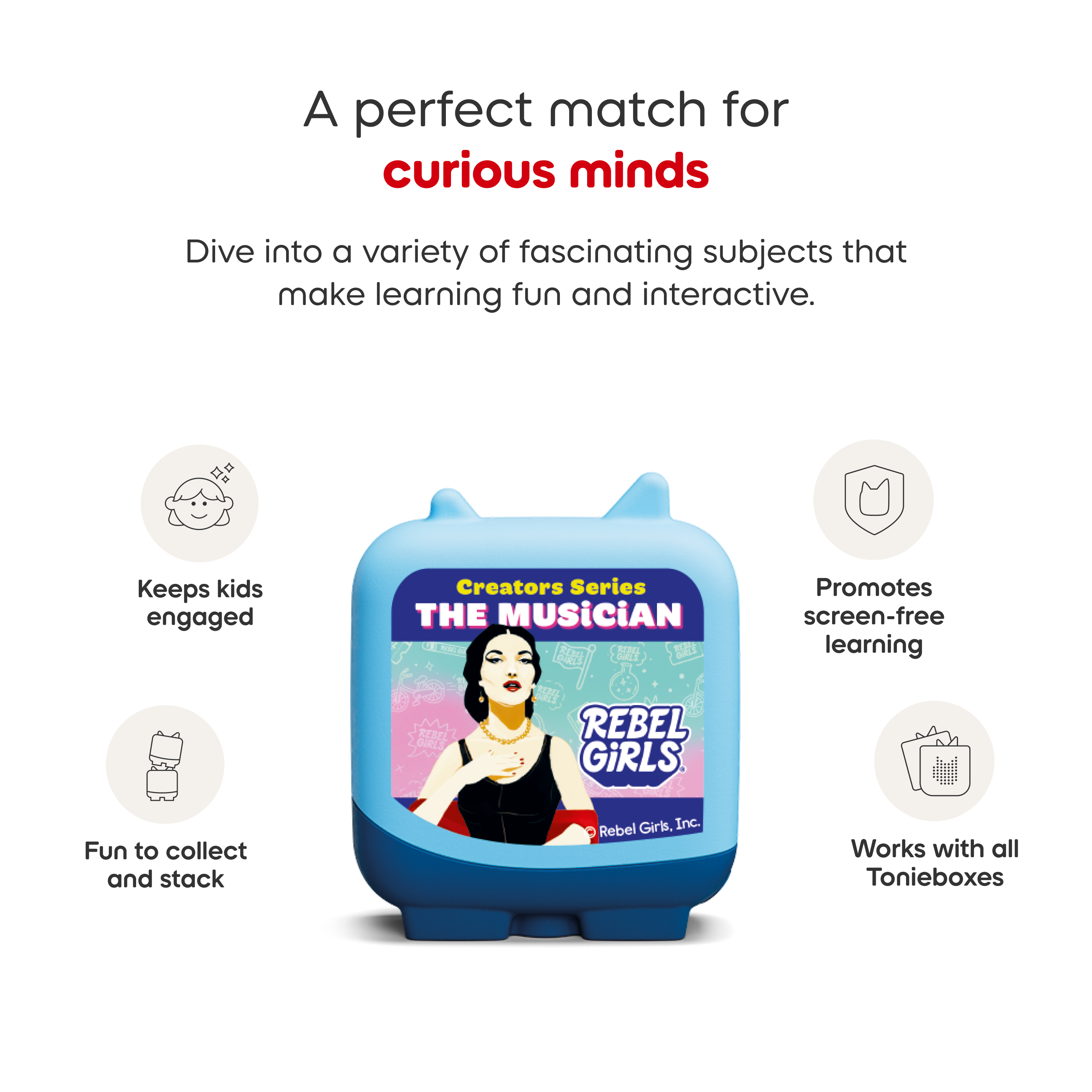 Clever Tonies Set: Rebel Girls