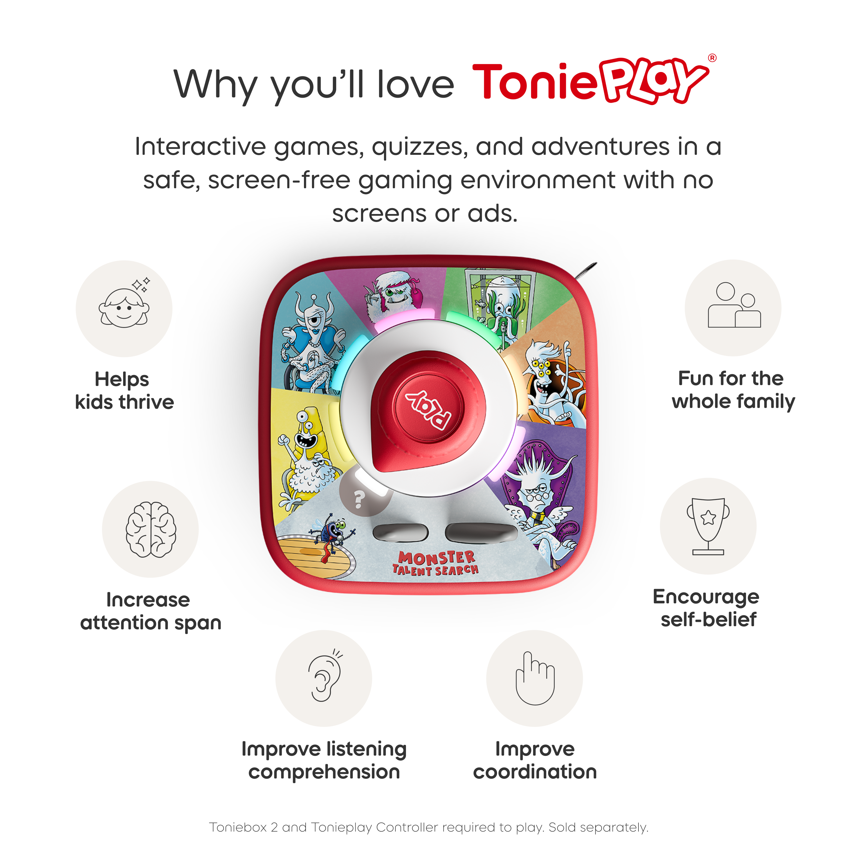Tonieplay Monster Talent Search Game