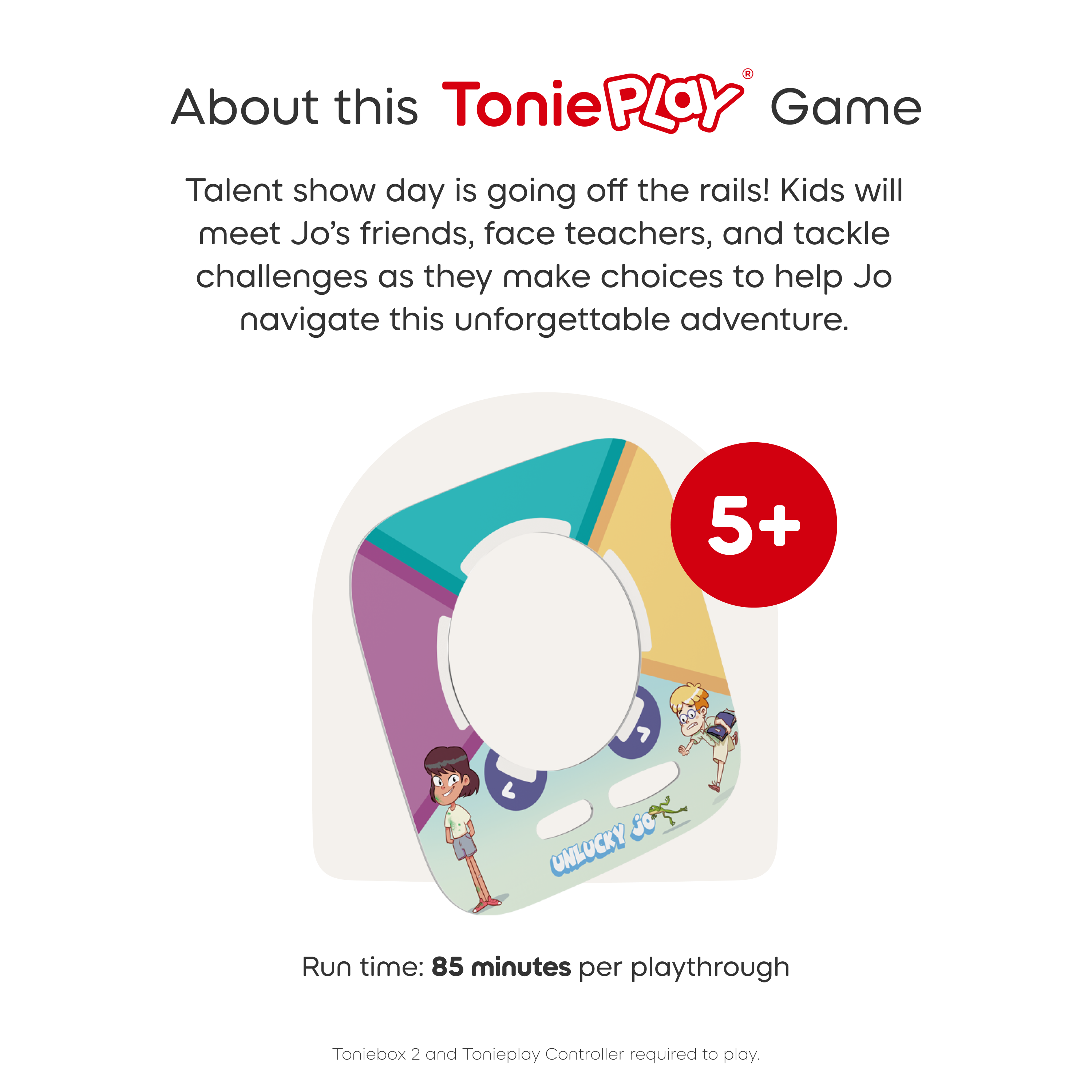 Tonieplay Unlucky Jo: A Fun Day of Chaos Game