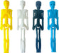 Squish n' Stretch Skeleton (assorted colors)