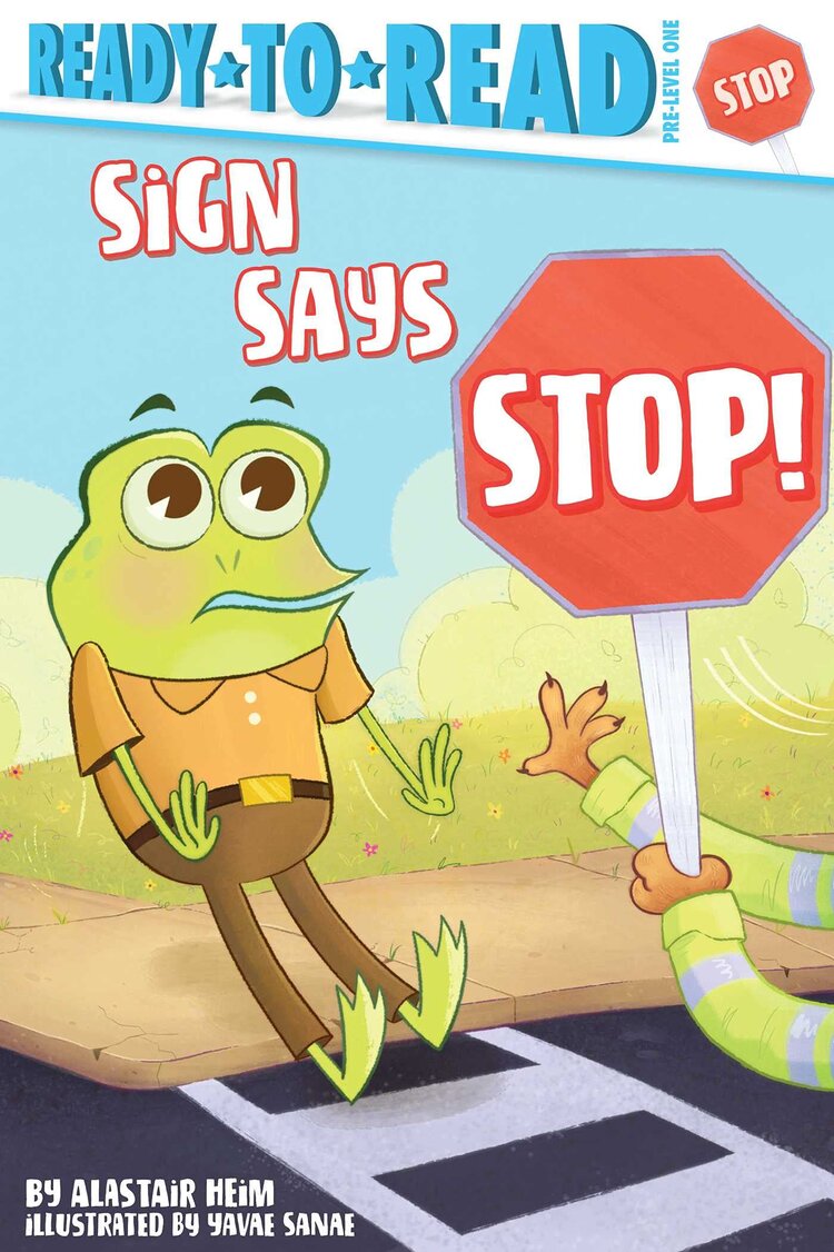 Sign Says Stop! - Harcover