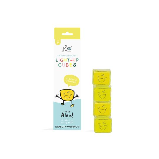 GLO PALS 4-PACK YELLOW (ALEX)