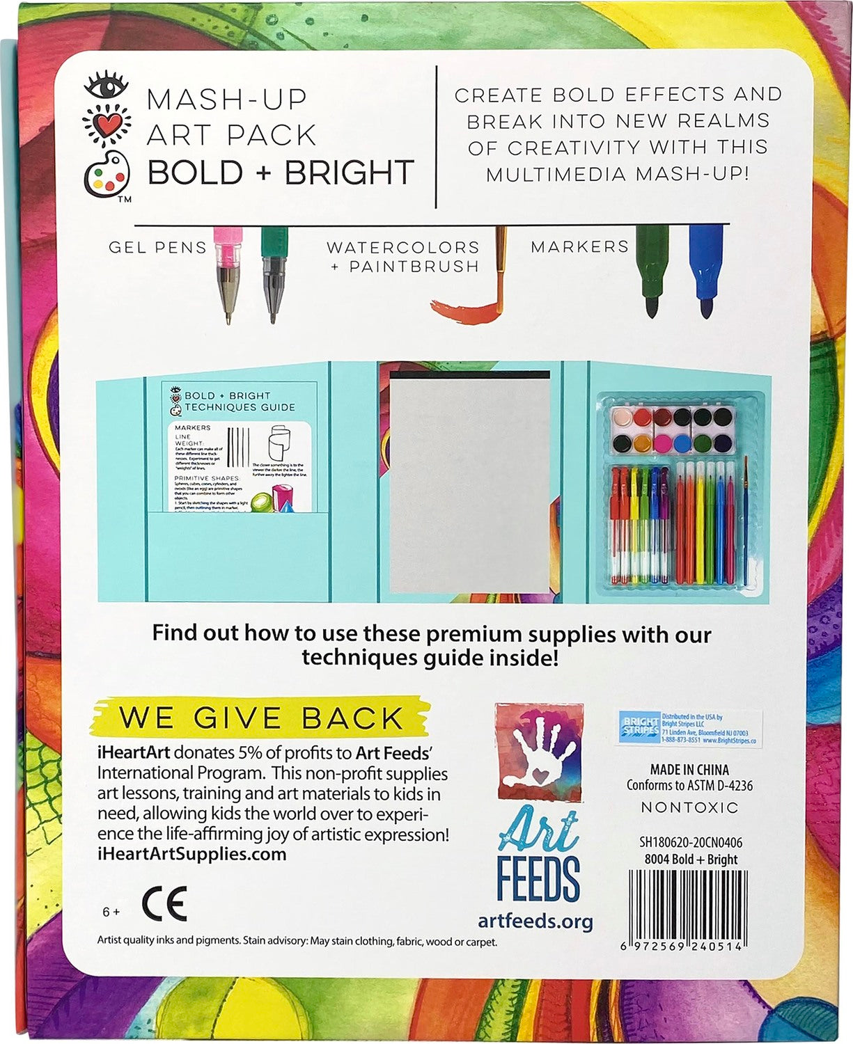 Iheartart Mash-up Art Pack Bold  Bright Total Art Portfolio Set