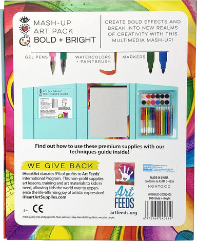 Iheartart Mash-up Art Pack Bold  Bright Total Art Portfolio Set