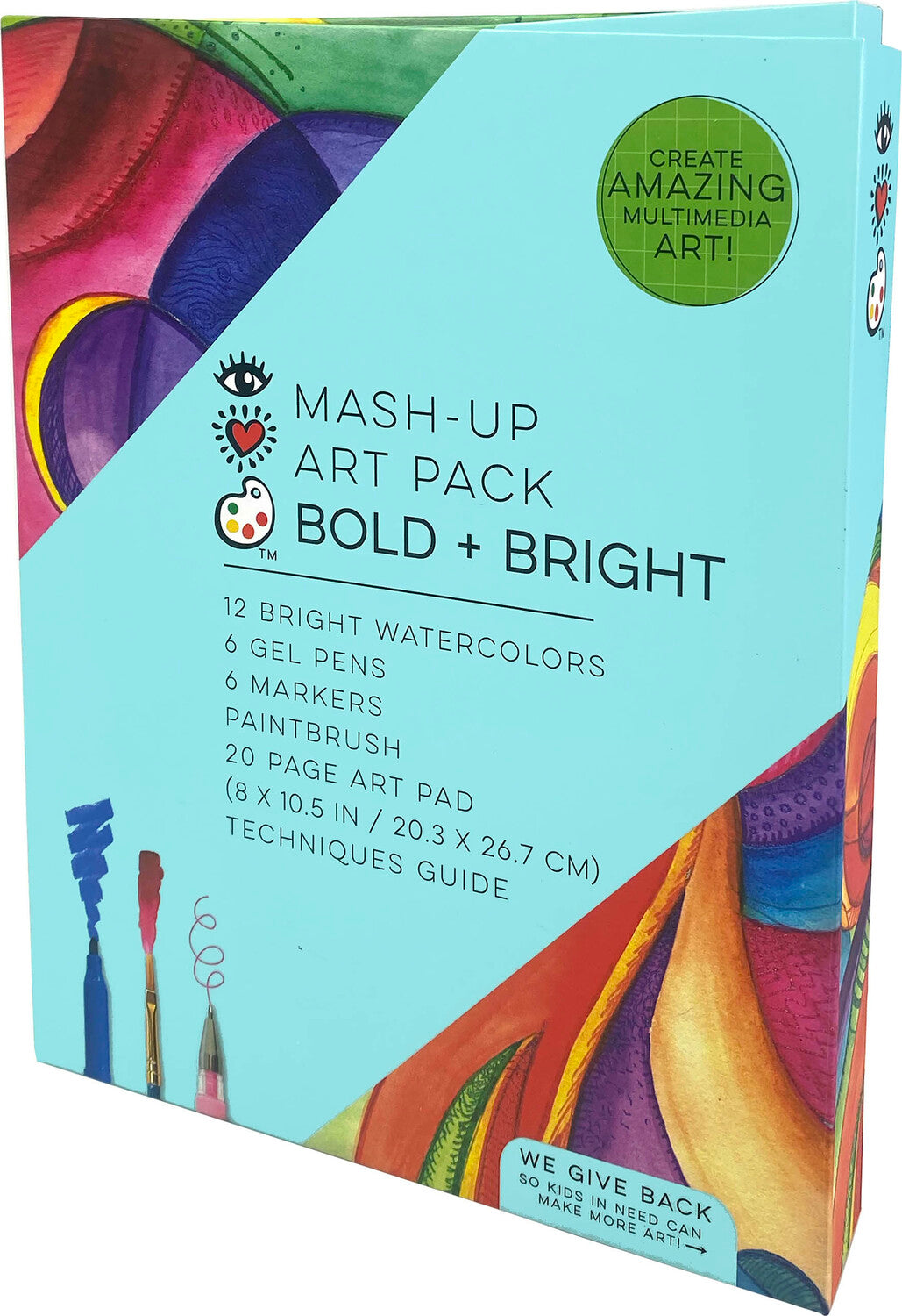 Iheartart Mash-up Art Pack Bold  Bright Total Art Portfolio Set