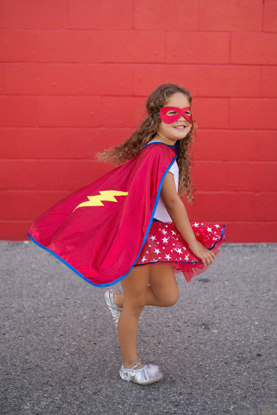 Superhero Tutu Cape And Mask Set