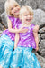 Sequins Sparkle Mermaid Top & Skirt Set (size 3-4)