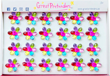 Flower Gem Rings  (assorted)