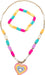 Rainbow Love Necklace Bracelet Set