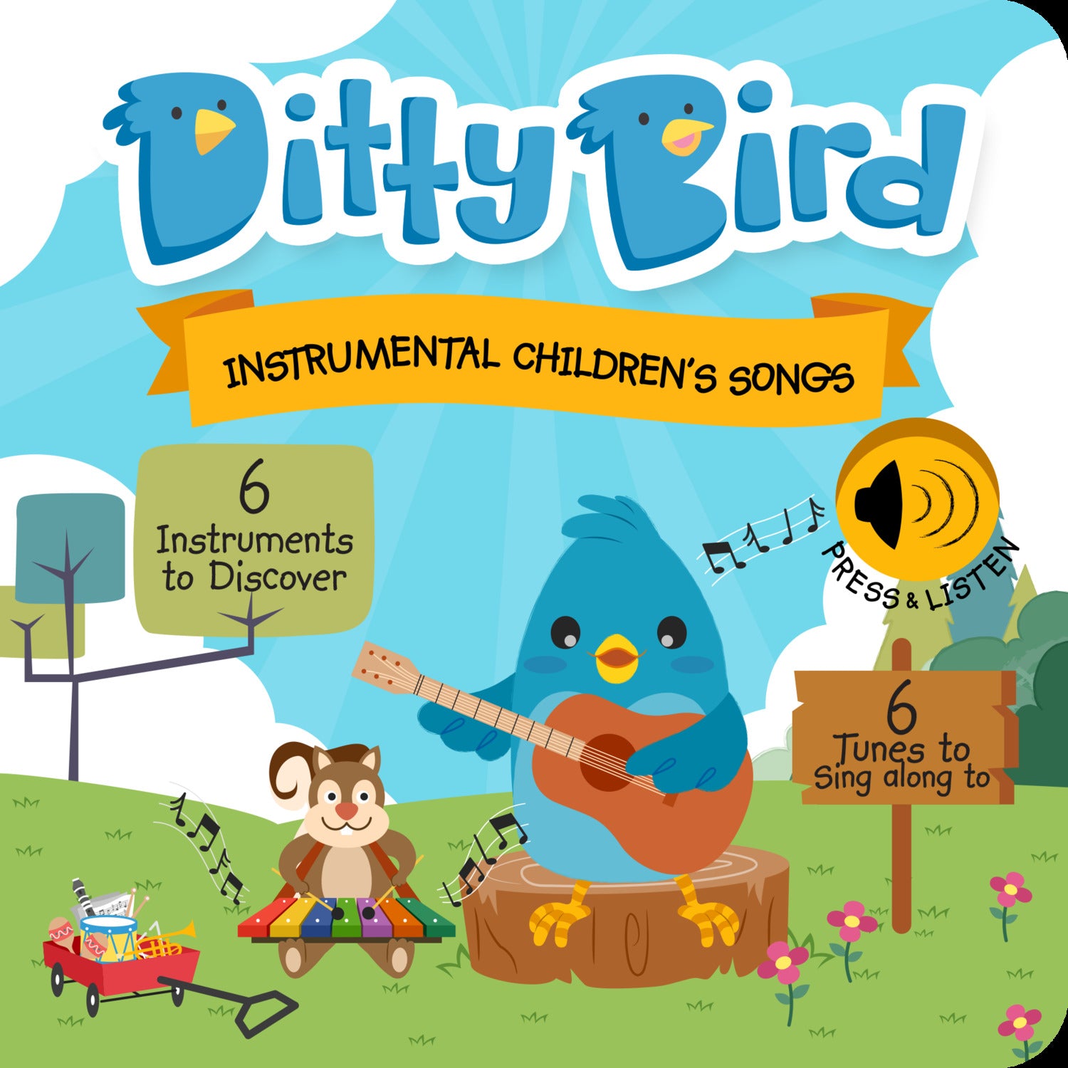 Ditty Bird Baby Sound Book: Instrumental Children's Songs