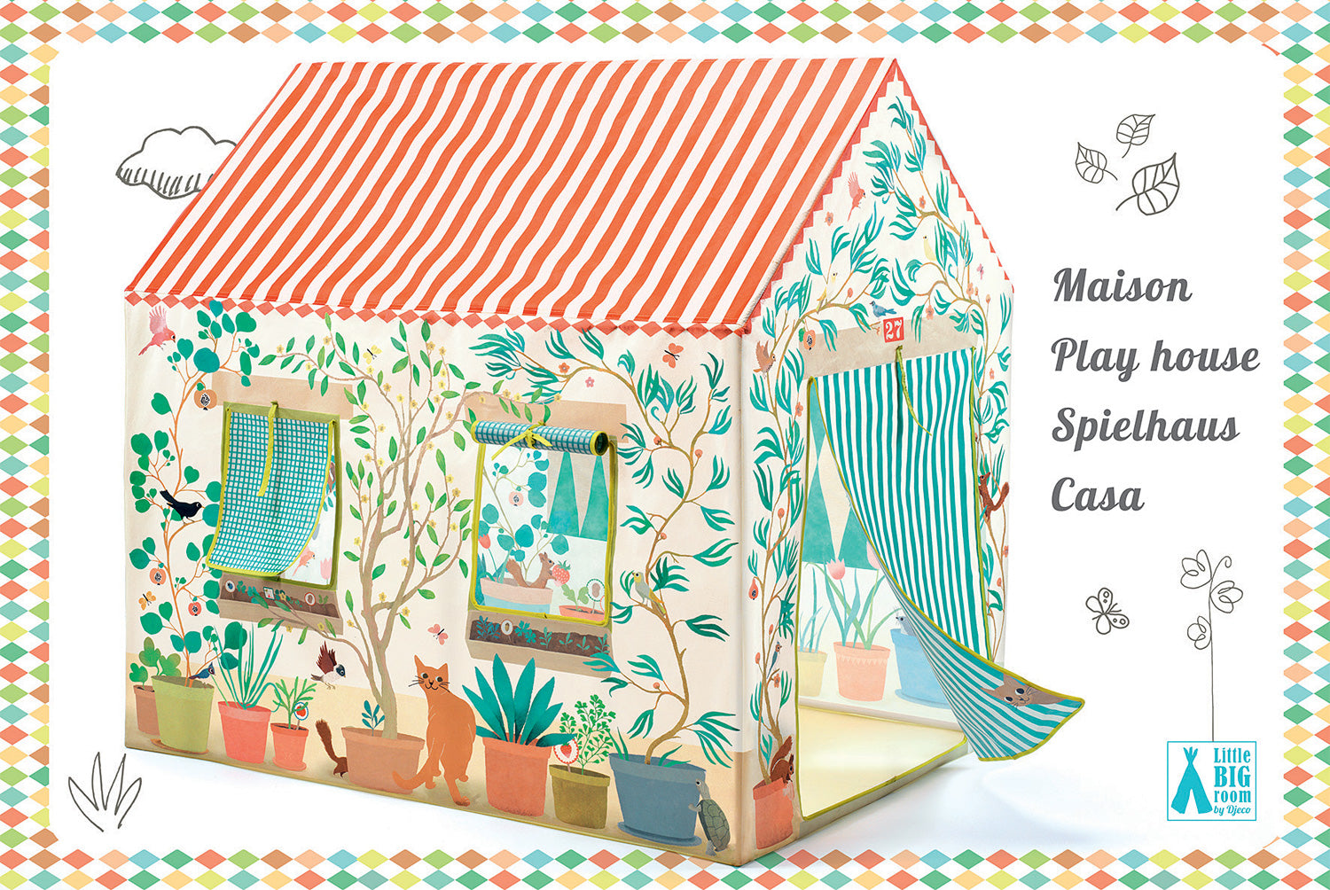 play house tent instructions Garden Play House — The Learning Tree