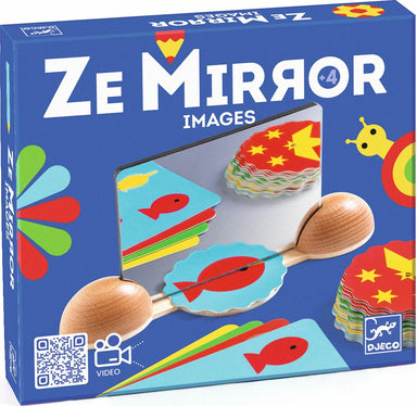 Ze Mirror Images Wooden Complete the Reflection Activity