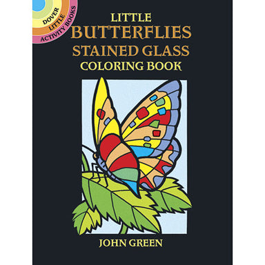 Little Butterflies Stained Glass Coloring Book