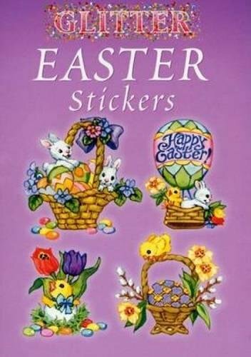 Glitter Easter Stickers