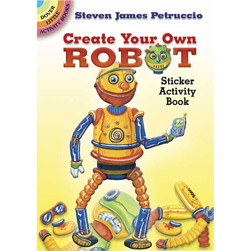 Create Your Own Robot Sticker Activity Book