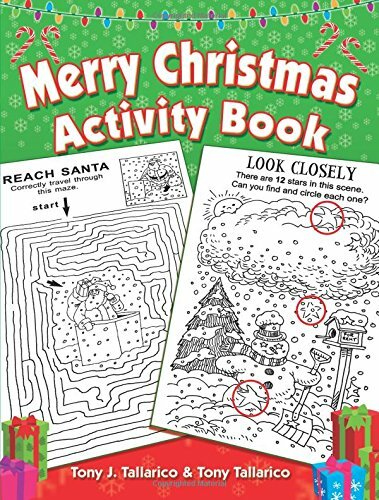 Merry Christmas Activity Book