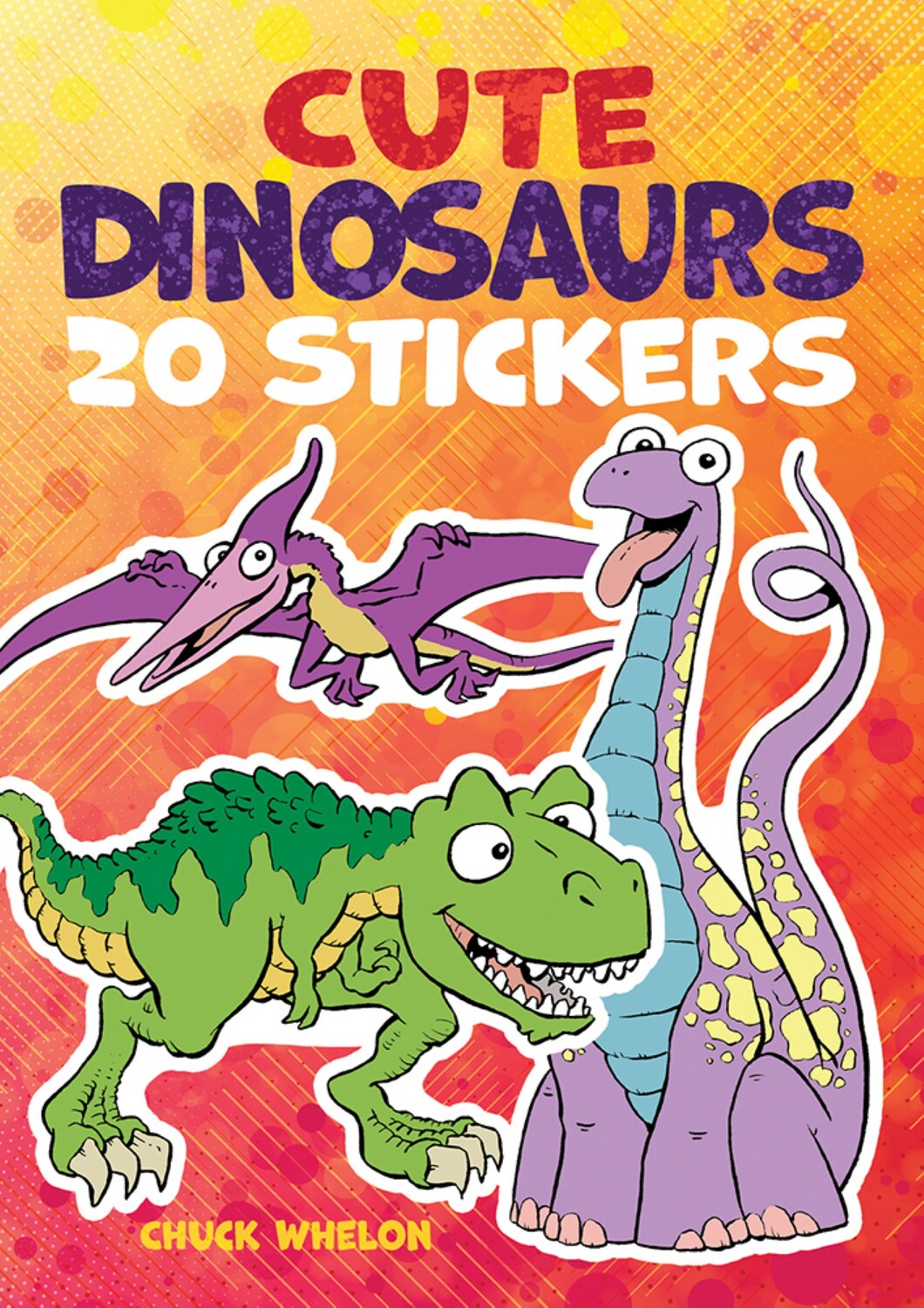 Cute Dinosaurs Stickers: 20 Stickers