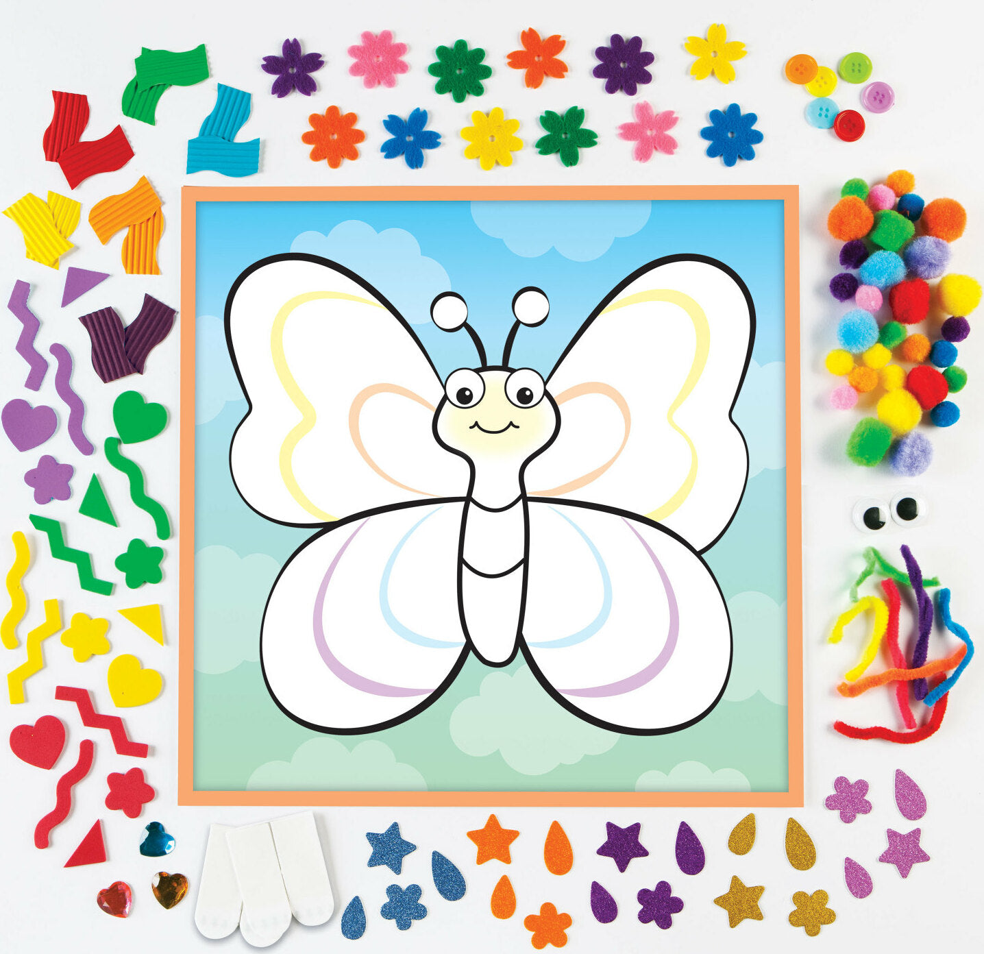 Sticky Wall Art - Butterfly