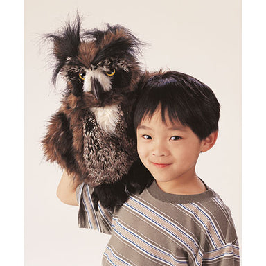 Owl, Great Horned Hand Puppet