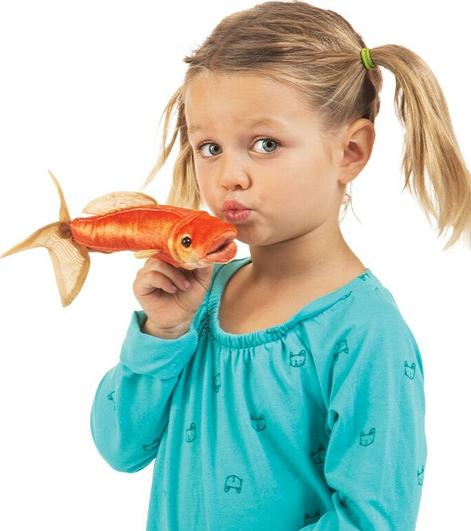 Mini Goldfish Finger Puppet