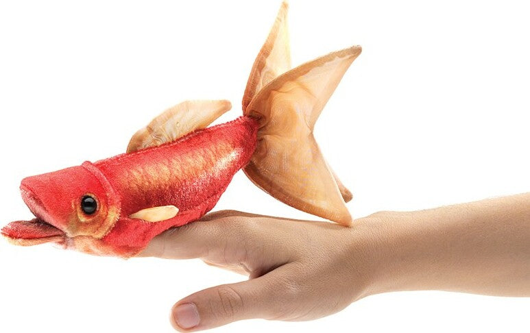 Mini Goldfish Finger Puppet