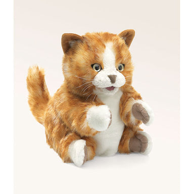 Kitten, Orange Tabby Hand Puppet