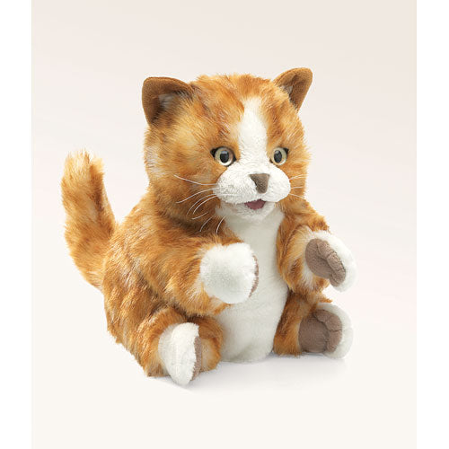 Kitten, Orange Tabby Hand Puppet